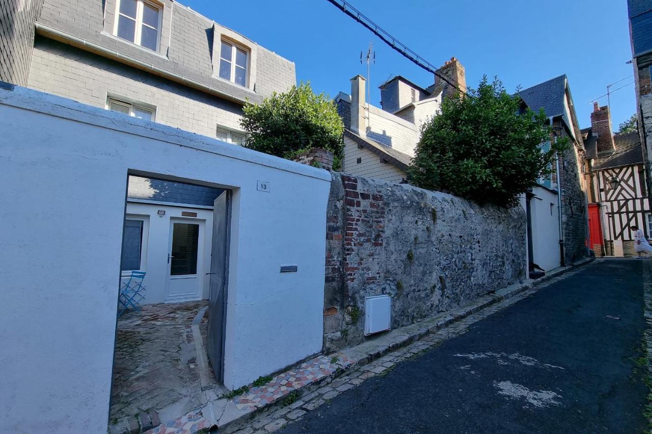 Les Chabannettes - Maisonette&Terrasse 2P - Herz von Honfleur Exterior foto